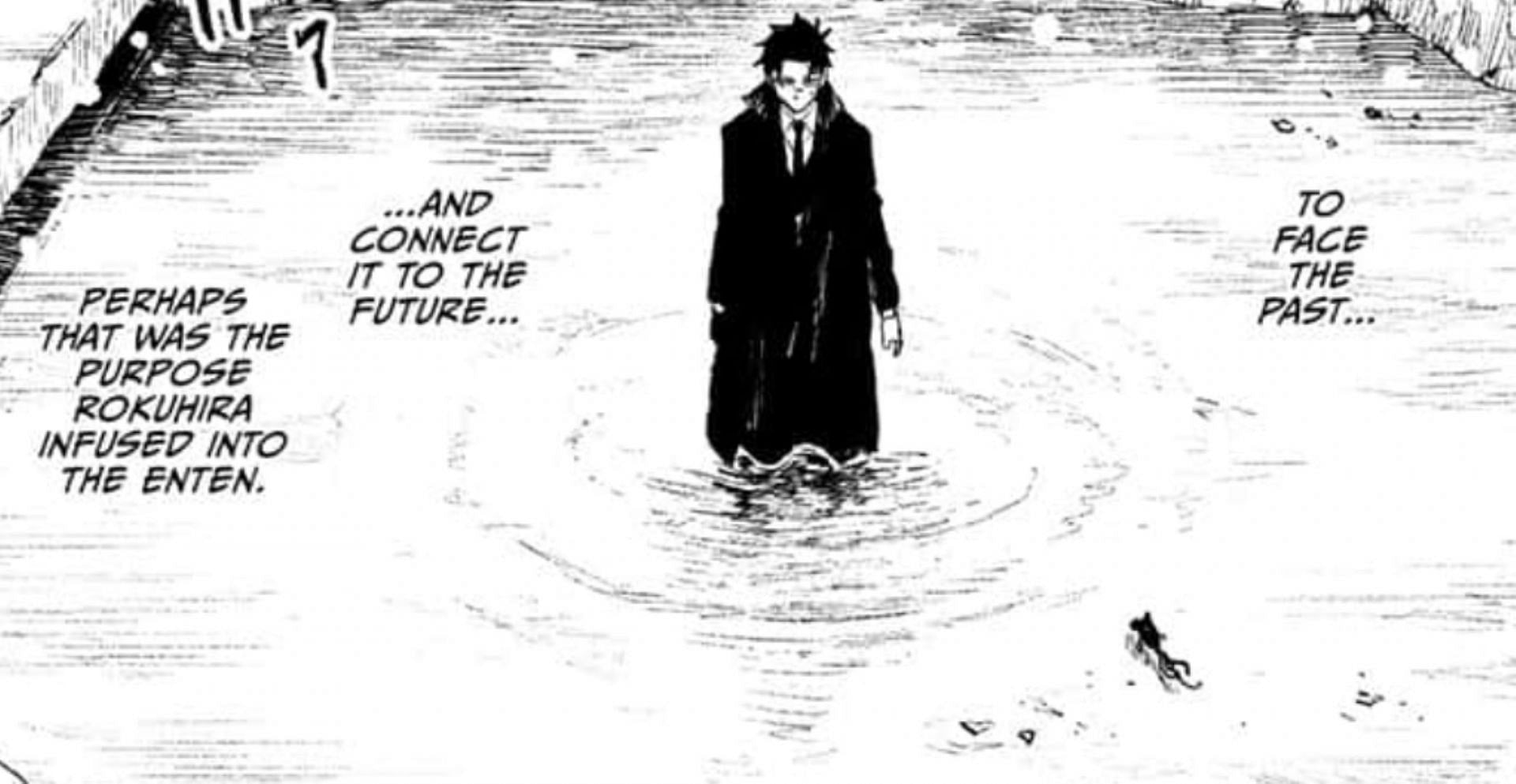 Chihiro understands the True Realm of his blade (Image via Shueisha)